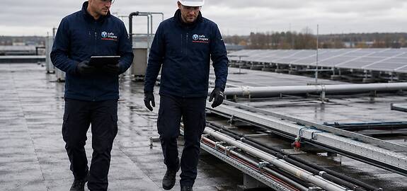 Zonnepanelen inspectie Den Haag